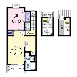 Ｃｒｅａｔｉｏｎ　Ⅱの物件間取画像